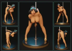 Jasmine Pole Dancing Figurine Model 