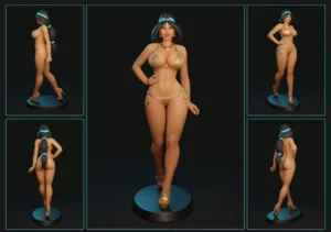 Jasmine Figurine Model 