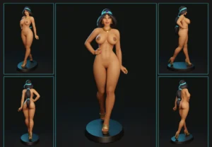 Jasmine Figurine Model 