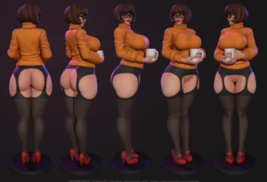Elizabeth Figurine Model 