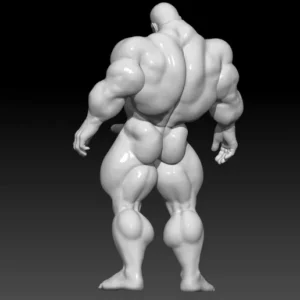 Big Monster Cock Figurine Model