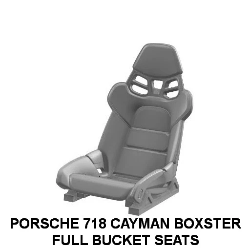 Pair Of Porsche 718 Cayman Boxster Seats