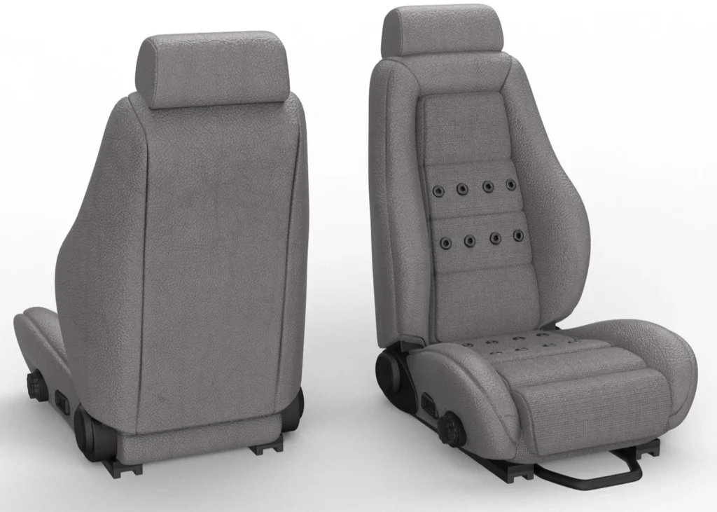 Pair Of TMI SVO Articulated Bucket seats