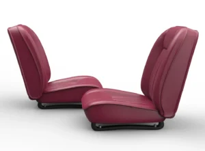 Pair Of Vintage low back bucket seats