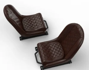 Pair Of Hot Rod Low Back Bucket Seats 