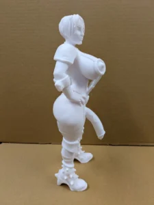 Trans / Futa Kate Space Punk Figurine Model