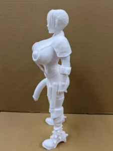 Trans / Futa Kate Space Punk Figurine Model