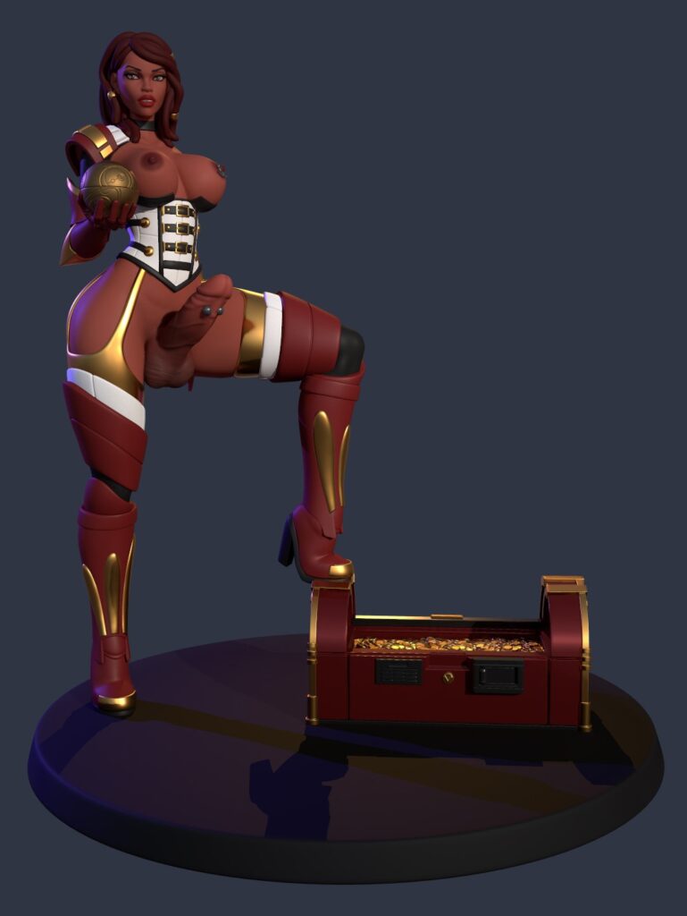 Glamorous Navigator Neila Mercy Figurine Model 