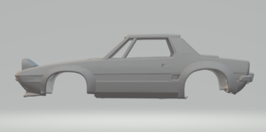 fiat x19 rally Shell