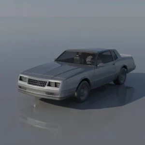 Chevrolet Monte Carlo SS 1987 Shell