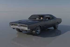 Dodge Charger 1969 Shell