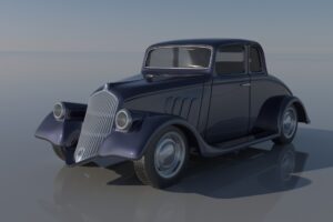 Willys Coupe 1933 Shell