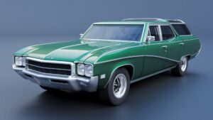 Buick Sport Wagon 1969 Shell