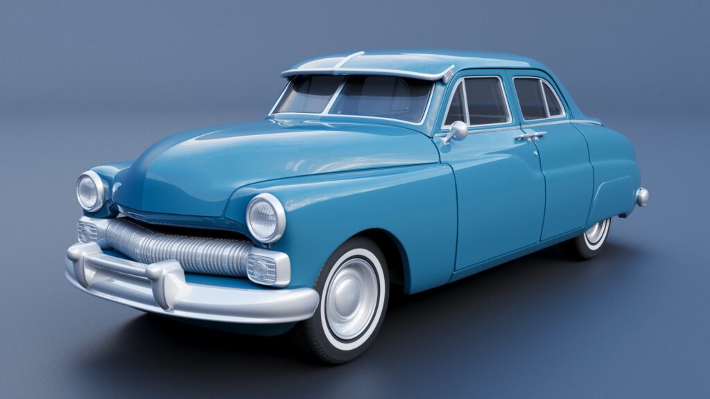 Mercury Eight 4Door 1950 Shell