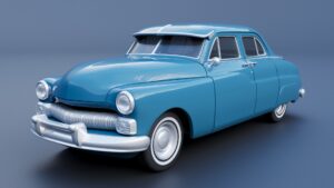 Mercury Eight 4Door 1950 Shell