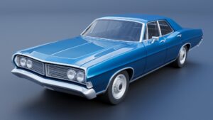 Ford Galaxie 500 4 Door 1968 Shell