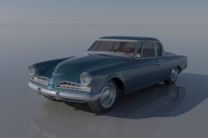 Studebaker Commander Coupe 1953 Shell