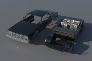 Chevrolet Impala Coupe 1977 Shell