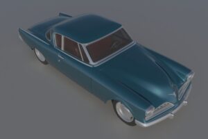 Studebaker Commander Coupe 1953 Shell