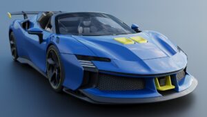 Ferrari SF90 XX Spider Shell