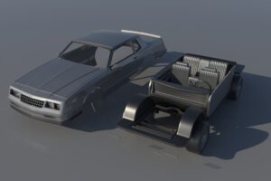 Chevrolet Monte Carlo SS 1987 Shell