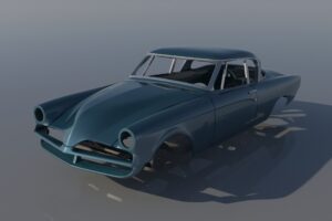 Studebaker Commander Coupe 1953 Shell