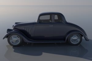 Willys Coupe 1933 Shell