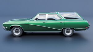 Buick Sport Wagon 1969 Shell
