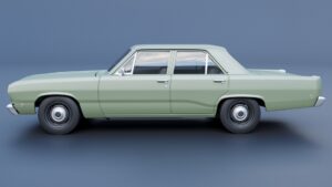 Plymouth Valiant 100 4 Door 1968 Shell