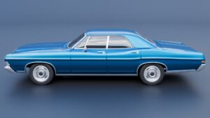 Ford Galaxie 500 4 Door 1968 Shell