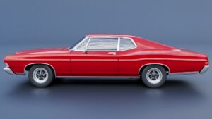 Ford Galaxie 500 Fastback 1968 Shell