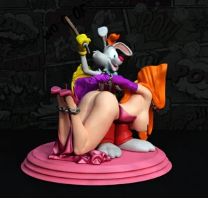 Jessica Gets A Spanking Off Roger Rabbit