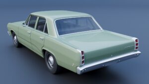 Plymouth Valiant 100 4 Door 1968 Shell