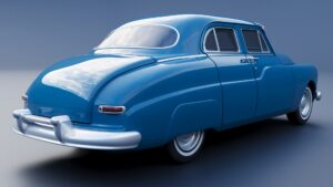 Mercury Eight 4Door 1950 Shell