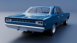 Dodge Coronet 4 Door 1968 Shell