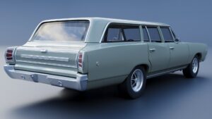Dodge Coronet Wagon 1968 Shell