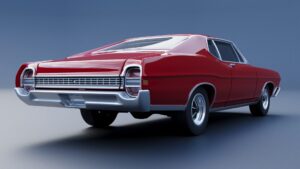 Ford Galaxie 500 Fastback 1968 Shell