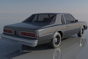 Chevrolet Impala Coupe 1977 Shell