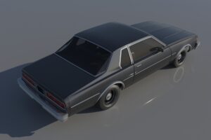 Chevrolet Impala Coupe 1977 Shell