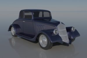Willys Coupe 1933 Shell
