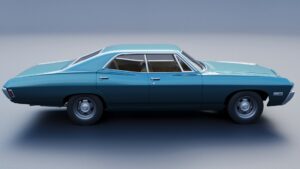 Chevrolet Impala 4 Door 1968 Shell