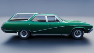 Buick Sport Wagon 1969 Shell