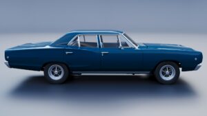 Dodge Coronet 4 Door 1968 Shell