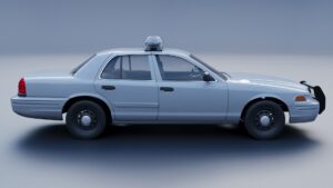 Crown Victoria 2010 Shell