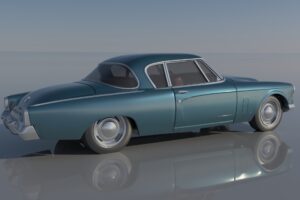 Studebaker Commander Coupe 1953 Shell