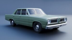 Plymouth Valiant 100 4 Door 1968 Shell