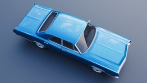 Ford Galaxie 500 4 Door 1968 Shell