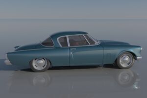 Studebaker Commander Coupe 1953 Shell