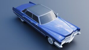 Cadillac Deville 1970 4 Door Shell