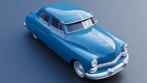 Mercury Eight 4Door 1950 Shell